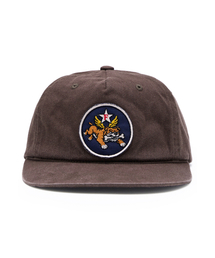 FASTLE（ファスル）の「Airborne Patch 5Panel Washed Cap Brown（キャップ）」