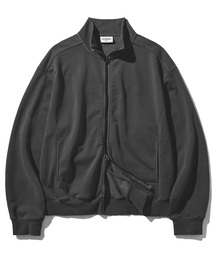 フェイデッドスウェットジップアップ-2Color