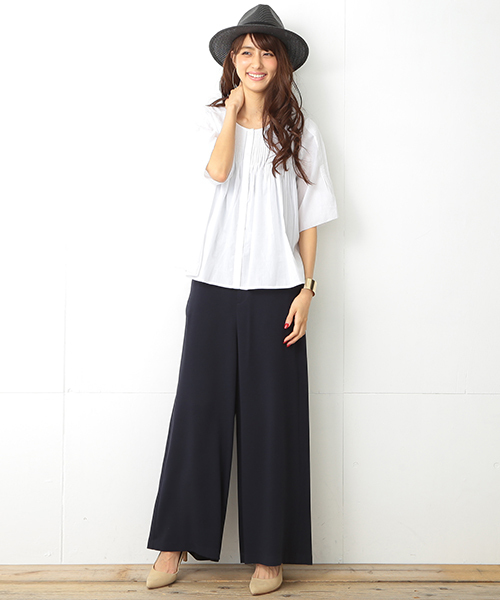 B:MING by BEAMS（ビーミングバイビームス）の「【InRed6月号掲載】【VERY5月号掲載】ビーミング by ビームス / ペーパー中折れハット（ハット・レディース・ナチュラル/ブラック・ONE SIZE）」の7枚目の写真