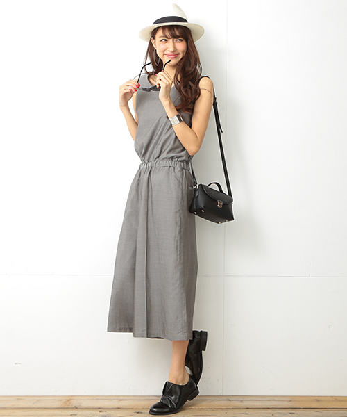 B:MING by BEAMS（ビーミングバイビームス）の「【InRed6月号掲載】【VERY5月号掲載】ビーミング by ビームス / ペーパー中折れハット（ハット・レディース・ナチュラル/ブラック・ONE SIZE）」の5枚目の写真