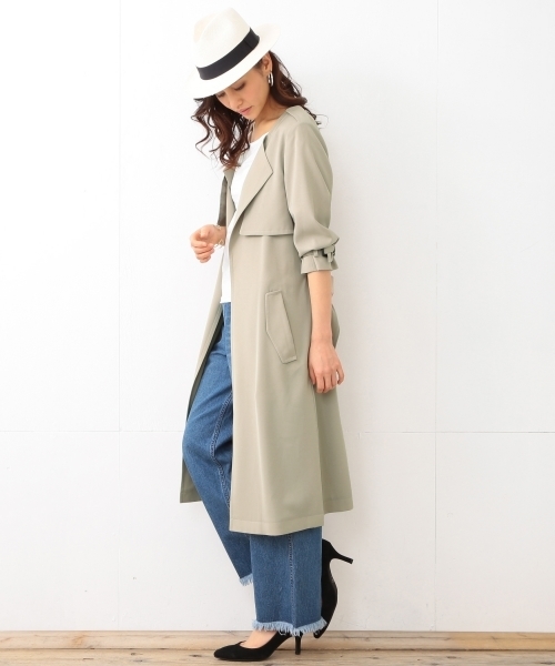 B:MING by BEAMS（ビーミングバイビームス）の「【InRed6月号掲載】【VERY5月号掲載】ビーミング by ビームス / ペーパー中折れハット（ハット・レディース・ナチュラル/ブラック・ONE SIZE）」の11枚目の写真