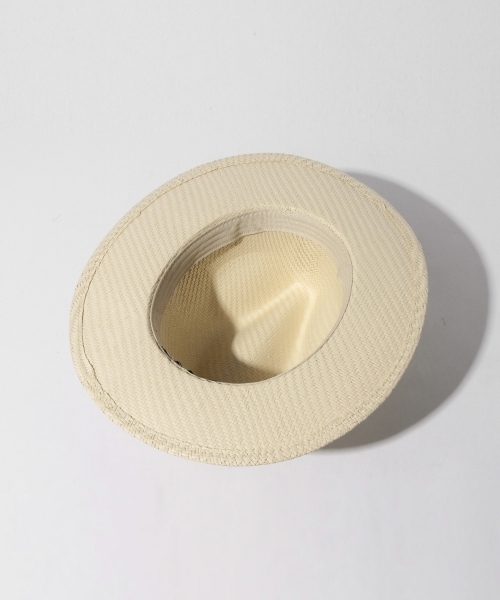 B:MING by BEAMS（ビーミングバイビームス）の「【InRed6月号掲載】【VERY5月号掲載】ビーミング by ビームス / ペーパー中折れハット（ハット・レディース・ナチュラル/ブラック・ONE SIZE）」の20枚目の写真