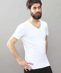 BEAUTY&YOUTH UNITED ARROWS | BY フライス ショートスリーブ VネックTシャツ：◆(Tシャツ/カットソー)
