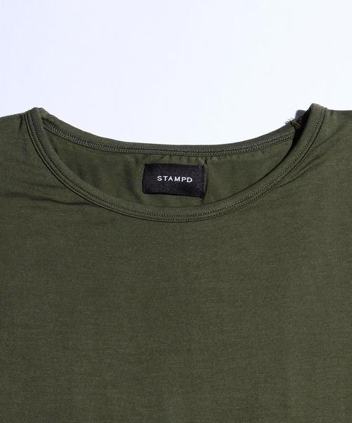 STAMPD(スタンプド)の「<STAMPD> W/LAYER MUSCLE T/Tシャツ(Tシャツ/カットソー・メンズ・ホワイト/ダークグレー/オリーブ・MEDIUM/SMALL)」の10枚目の写真