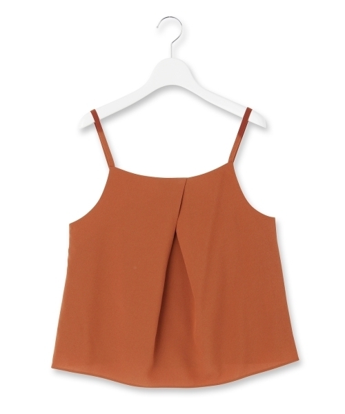 AG by aquagirl(エージーバイアクアガール)の「タックキャミソール(キャミソール・レディース・ベージュ/レッド/ブラック/ピンク・38)」の5枚目の写真