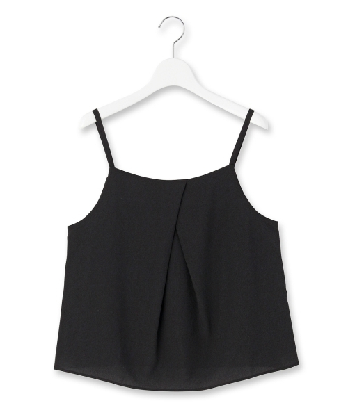 AG by aquagirl(エージーバイアクアガール)の「タックキャミソール(キャミソール・レディース・ベージュ/レッド/ブラック/ピンク・38)」の2枚目の写真