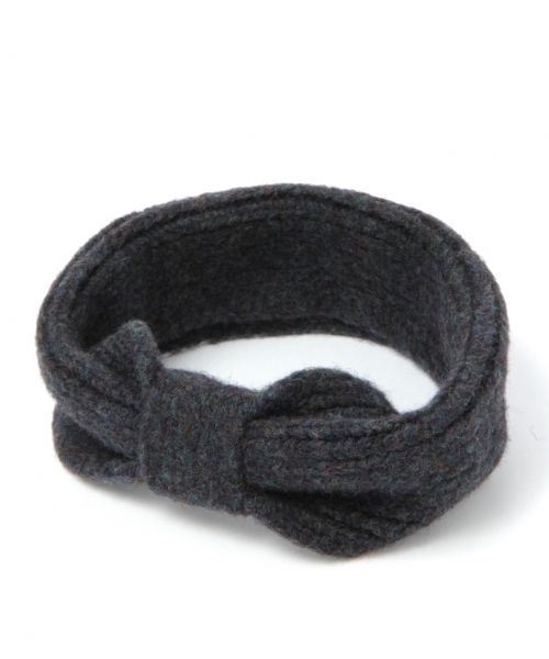 GLOBAL WORK（グローバルワーク）の「ニットターバン/727834（その他ヘアアクセサリー・レディース・ダークグレー/ブラック/ホワイト・FREE）」の2枚目の写真