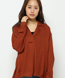 VENCEEXCHANGE | レーヨンスキッパーシャツ  (シャツ/ブラウス)