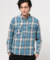 Denime | ヘビーフランネルワークシャツ(シャツ/ブラウス)