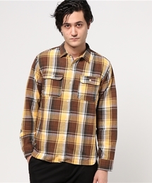 Denime | ヘビーフランネルワークシャツ(シャツ/ブラウス)