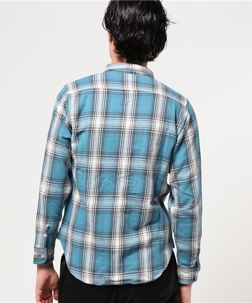 Denime（ドゥニーム）の「ヘビーフランネルワークシャツ（シャツ/ブラウス・メンズ・イエロー系その他3/ブラウン系その他2/レッド系その他2/ブルー系その他2・X-LARGE/LARGE/MEDIUM）」の6枚目の写真