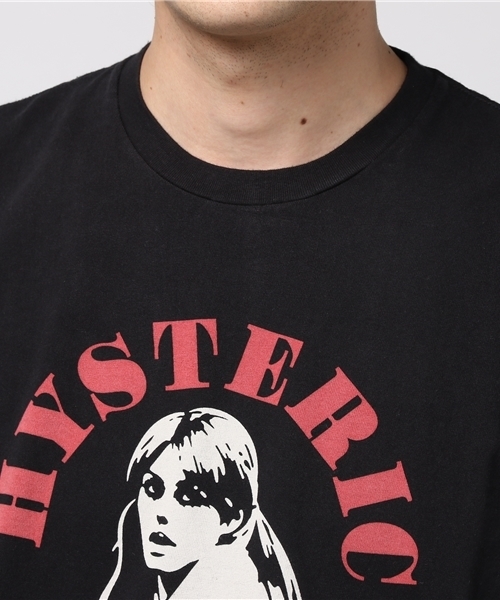 HYSTERIC GLAMOUR（ヒステリックグラマー）の「HYS PLEASURE pt リブ付T-SH（Tシャツ/カットソー・メンズ・ホワイト/ネイビー/ブラック・SMALL/MEDIUM/LARGE）」の11枚目の写真