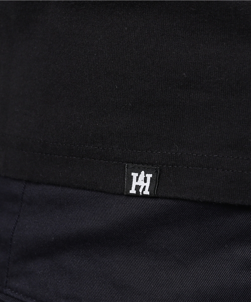 HYSTERIC GLAMOUR（ヒステリックグラマー）の「HYS PLEASURE pt リブ付T-SH（Tシャツ/カットソー・メンズ・ホワイト/ネイビー/ブラック・SMALL/MEDIUM/LARGE）」の8枚目の写真