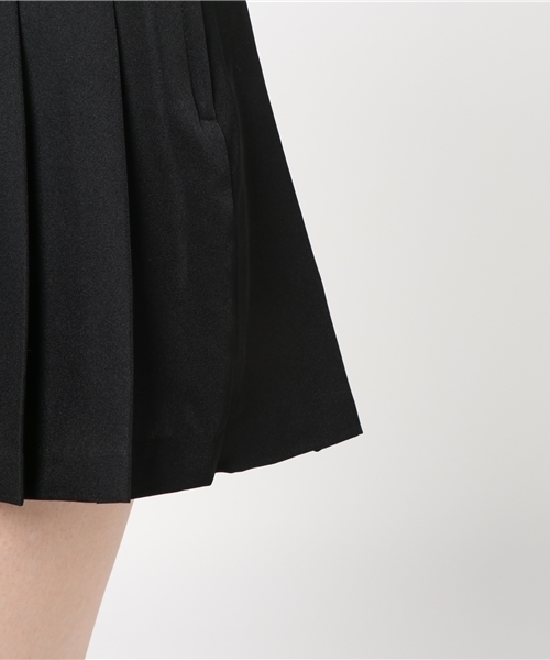 WEGO（ウィゴー）の「WEGO/無地プリーツミニスカート（スカート・レディース・ブラック/ライトピンク/ライトイエロー/ホワイト/レッド/ネイビー/グレー・FREE）」の17枚目の写真