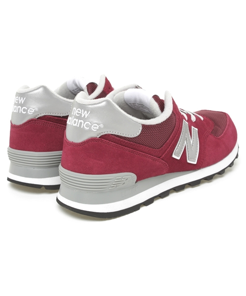 NEW BALANCE（ニューバランス）の「NEW BALANCE ML574（スニーカー・メンズ・ベージュ/ワインレッド・8/8h/9/9h/10/10h/11）」の5枚目の写真