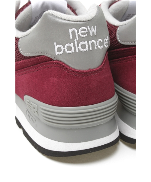 NEW BALANCE（ニューバランス）の「NEW BALANCE ML574（スニーカー・メンズ・ベージュ/ワインレッド・8/8h/9/9h/10/10h/11）」の9枚目の写真
