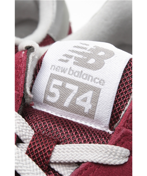 NEW BALANCE（ニューバランス）の「NEW BALANCE ML574（スニーカー・メンズ・ベージュ/ワインレッド・8/8h/9/9h/10/10h/11）」の11枚目の写真
