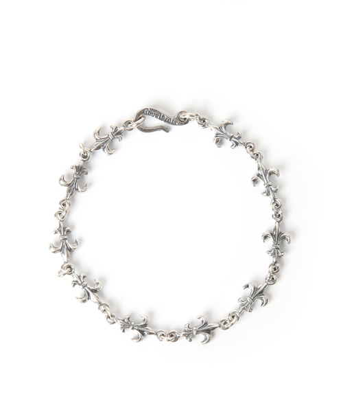 ROYAL ORDER(ロイヤルオーダー)の「TINY FLEUR DE LIS BRACELET(ブレスレット・メンズ・シルバー・US-6/US-7/US-8/US-6h)」の4枚目の写真