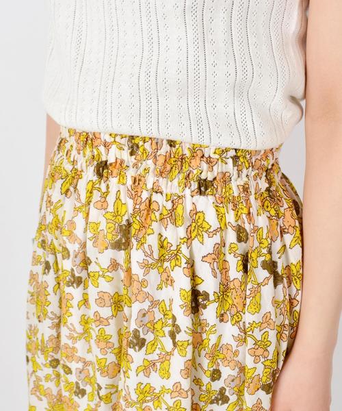 Khaju(カージュ)の「Khaju:プリントスカート◇(スカート・レディース・イエロー/パープル・ONE SIZE)」の10枚目の写真