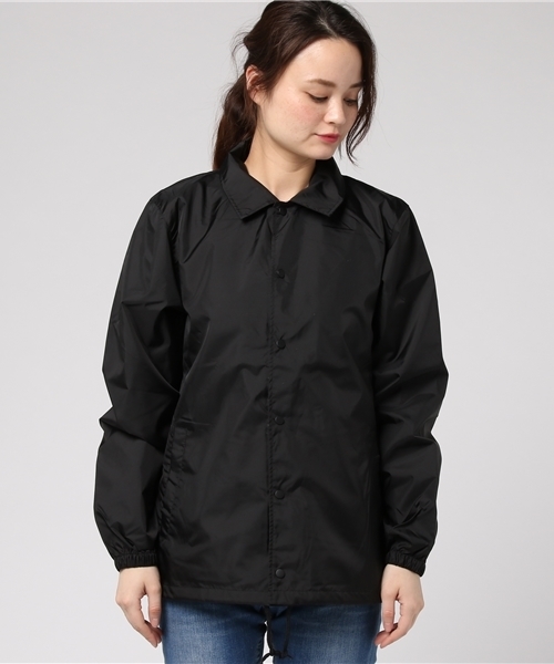 MOUSSY（マウジー）の「GODLIS COACH JACKET（その他アウター・レディース・ブラック/ネイビー・FREE）」の3枚目の写真