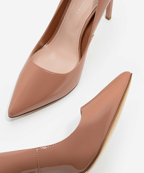 CHARLES & KEITH(チャールズ & キース)の「パテントポインテッドパンプス / PATENT POINTED PUMPS(パンプス・レディース・ブラック/ブラウン系その他/レッド・22cm/23cm/24cm/25cm/23.5cm/24.5cm/22.5cm/26.5cm)」の10枚目の写真