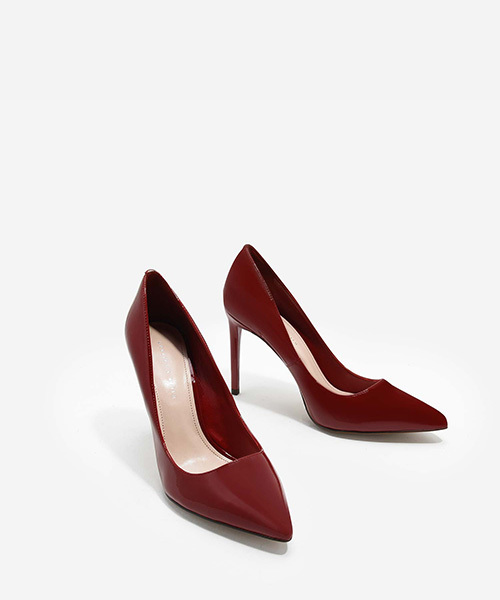 CHARLES & KEITH(チャールズ & キース)の「パテントポインテッドパンプス / PATENT POINTED PUMPS(パンプス・レディース・ブラック/ブラウン系その他/レッド・22cm/23cm/24cm/25cm/23.5cm/24.5cm/22.5cm/26.5cm)」の12枚目の写真