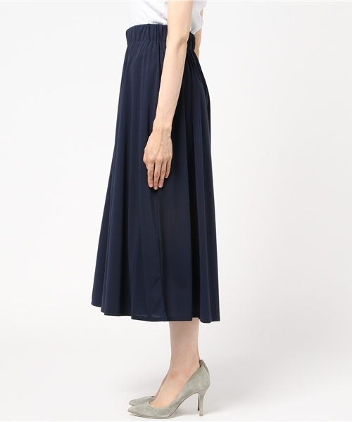 un dix cors（アンディコール）の「ドレープカットスカウチョ（その他パンツ・レディース・カーキ/ネイビー/ピンク・ﾌﾘ-）」の5枚目の写真