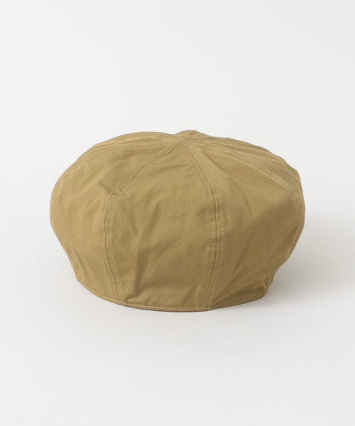 URBAN RESEARCH DOORS MENS(アーバンリサーチ ドアーズ メンズ)の「DOORS Cotton Beret(ハンチング/ベレー帽・メンズ・ベージュ/ブラック・ONE)」の1枚目の写真