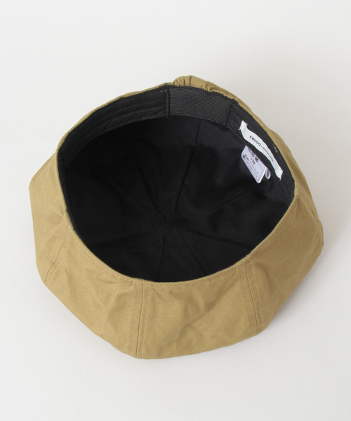 URBAN RESEARCH DOORS MENS(アーバンリサーチ ドアーズ メンズ)の「DOORS Cotton Beret(ハンチング/ベレー帽・メンズ・ベージュ/ブラック・ONE)」の4枚目の写真