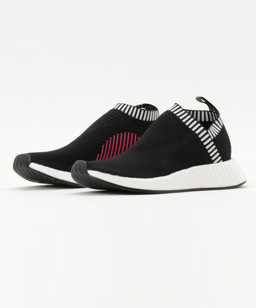 adidas Originals（アディダスオリジナルス）の「オリジナルス エヌエムディー[NMD_CS2 PK]（スニーカー・メンズ・グレー/ブラック×ピンク・26.0cm/27.0cm/28.5cm/23.5cm/28.0cm/25.0cm/26.5cm/27.5cm/24.0cm/25.5cm/24.5cm/22.5cm/23.0cm/29.0cm）」の2枚目の写真