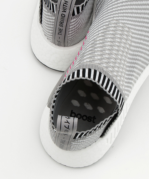 adidas Originals（アディダスオリジナルス）の「オリジナルス エヌエムディー[NMD_CS2 PK]（スニーカー・メンズ・グレー/ブラック×ピンク・26.0cm/27.0cm/28.5cm/23.5cm/28.0cm/25.0cm/26.5cm/27.5cm/24.0cm/25.5cm/24.5cm/22.5cm/23.0cm/29.0cm）」の9枚目の写真
