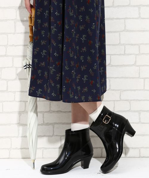 Rope Picnic ロペピクニック の バックルベルトショートレインブーツ レインシューズ Wear Rope Picnic ロペピクニック の バックルベルトショートレインブーツ レインシューズ Wear