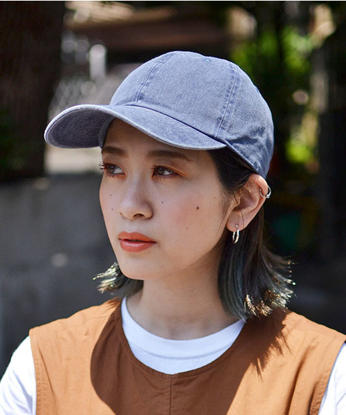 Newhattan ニューハッタン の Newhattan Cotton Pigment Cap ニューハッタン コットン ピグメント キャップ オーバーライド フェス アウトドア ハット Wear