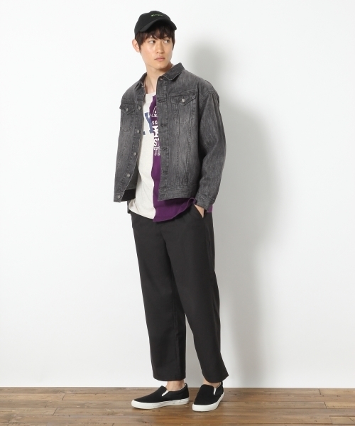 RAGEBLUE(レイジブルー)の「ドロップデニムGジャン/767387(デニムジャケット・メンズ・ブルー/ブラック・LARGE/MEDIUM)」の12枚目の写真