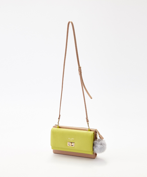 Gem.（ジェム）の「【SMIRNASLI】3wayウォレットショルダー　011132216    （ショルダーバッグ・レディース・ブラック/パープル/イエロー/オレンジ・FREE）」の4枚目の写真