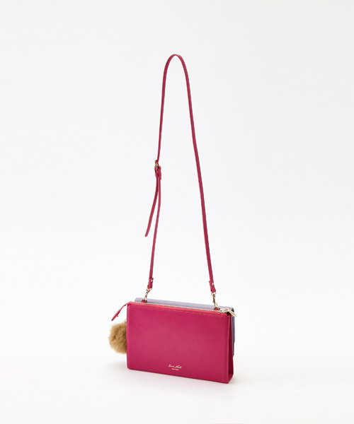 Gem.（ジェム）の「【SMIRNASLI】3wayウォレットショルダー　011132216    （ショルダーバッグ・レディース・ブラック/パープル/イエロー/オレンジ・FREE）」の9枚目の写真