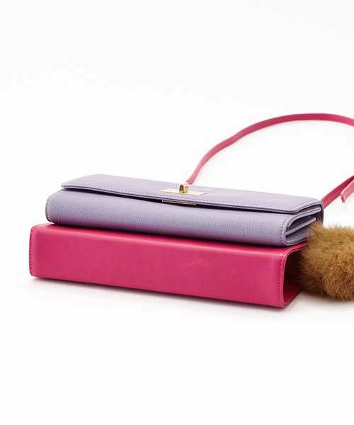 Gem.（ジェム）の「【SMIRNASLI】3wayウォレットショルダー　011132216    （ショルダーバッグ・レディース・ブラック/パープル/イエロー/オレンジ・FREE）」の11枚目の写真