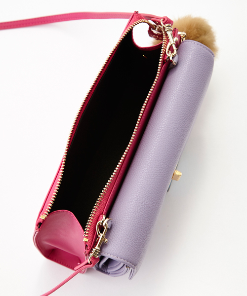 Gem.（ジェム）の「【SMIRNASLI】3wayウォレットショルダー　011132216    （ショルダーバッグ・レディース・ブラック/パープル/イエロー/オレンジ・FREE）」の13枚目の写真