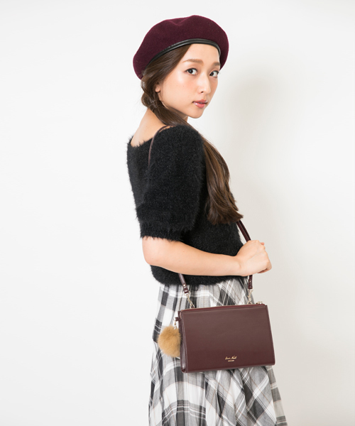 Gem.（ジェム）の「【SMIRNASLI】3wayウォレットショルダー　011132216    （ショルダーバッグ・レディース・ブラック/パープル/イエロー/オレンジ・FREE）」の7枚目の写真