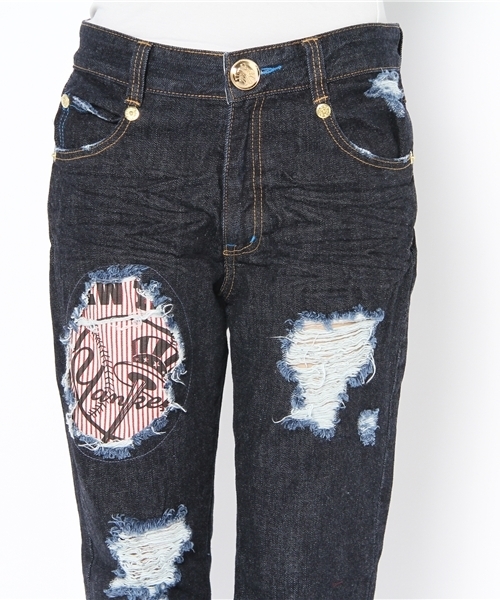 LB-03（エルビー・ゼロスリー）の「MLB CRUSH BOYS（その他パンツ・レディース・ブルー系4/ブルー系・LARGE/MEDIUM/SMALL）」の5枚目の写真