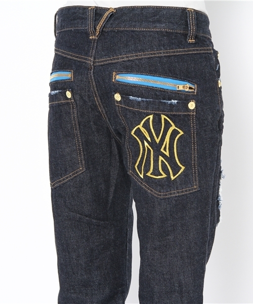 LB-03（エルビー・ゼロスリー）の「MLB CRUSH BOYS（その他パンツ・レディース・ブルー系4/ブルー系・LARGE/MEDIUM/SMALL）」の6枚目の写真