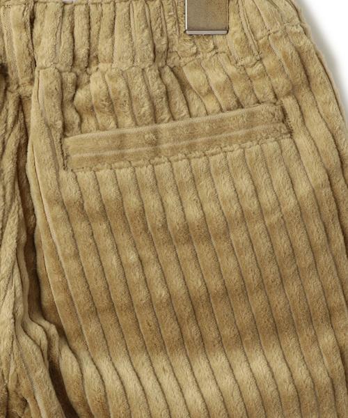 green label relaxing（グリーンレーベルリラクシング）の「【キッズ】太コールワイドパンツ ◆（その他パンツ・キッズ・ブラック/ベージュ・135/115/105/125）」の7枚目の写真