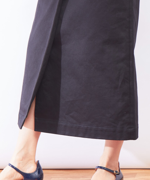 Abahouse Devinette（ドゥヴィネット）の「センタータックスカート（スカート・レディース・ブラック/ホワイト・36/38）」の8枚目の写真