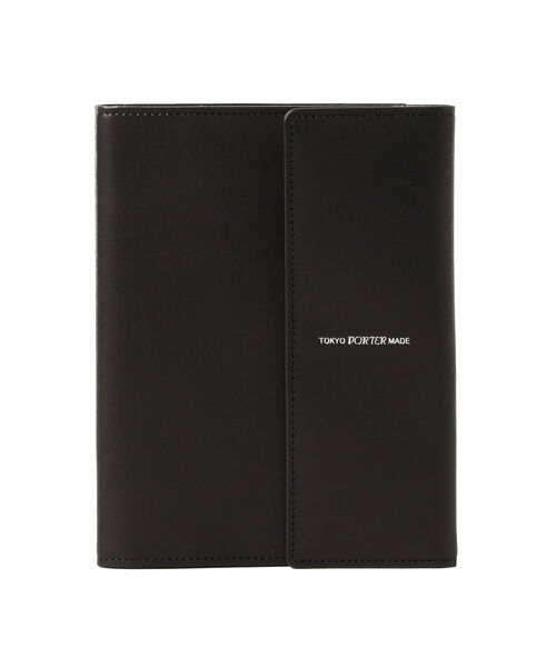 PORTER(ポーター)の「PORTER×B印 YOSHIDA / 別注 “MARQUE” ブックカバー&手帳カバー(GS)(手帳/メモ帳)」|ブラック