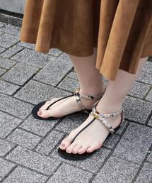 VICINI | ・VICINI PYTHON STRAP SANDAL(サンダル)
