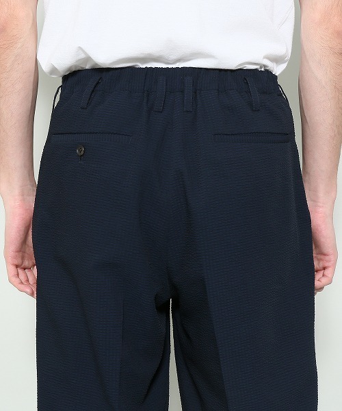 JUNRED（ジュンレッド）の「Active Air Dry インボックスワイドアンクルパンツ（その他パンツ・メンズ・ネイビー/カーキ/ブルー・S/M/L）」の9枚目の写真