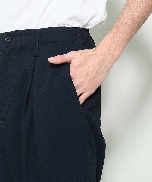 JUNRED（ジュンレッド）の「Active Air Dry インボックスワイドアンクルパンツ（その他パンツ・メンズ・ネイビー/カーキ/ブルー・S/M/L）」の11枚目の写真