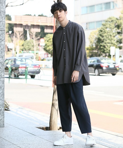 JUNRED（ジュンレッド）の「Active Air Dry インボックスワイドアンクルパンツ（その他パンツ・メンズ・ネイビー/カーキ/ブルー・S/M/L）」の7枚目の写真