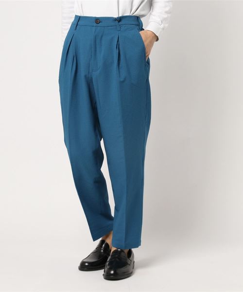 JUNRED（ジュンレッド）の「Active Air Dry インボックスワイドアンクルパンツ（その他パンツ・メンズ・ネイビー/カーキ/ブルー・S/M/L）」の13枚目の写真