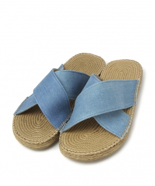 RAGEBLUE(レイジブルー)の「EVAクロスサンダル/787532(サンダル・メンズ・ホワイト/ライトブルー/ブラック/レッド・MEDIUM/LARGE)」の1枚目の写真